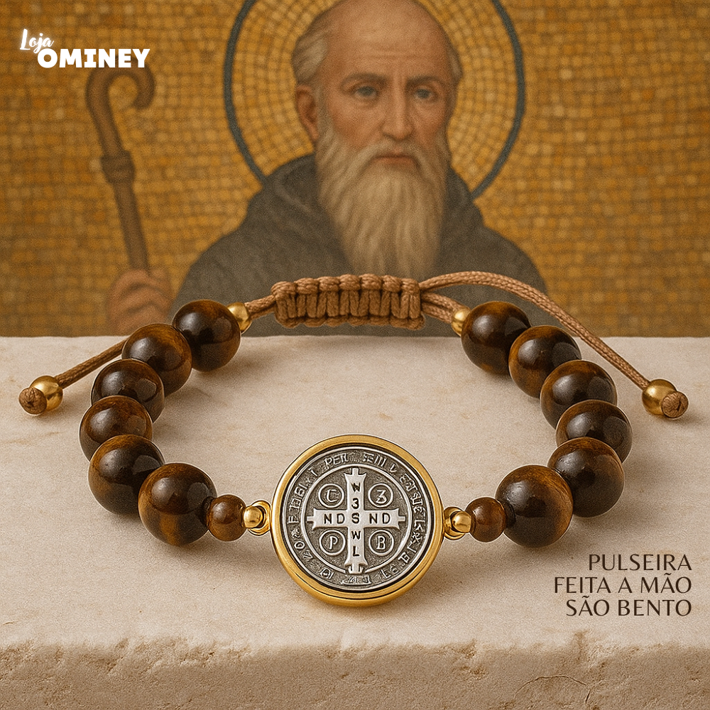 PULSEIRA DE SÃO BENTO - FEITO A MÃO