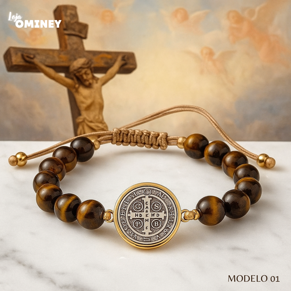 PULSEIRA DE SÃO BENTO - FEITO A MÃO