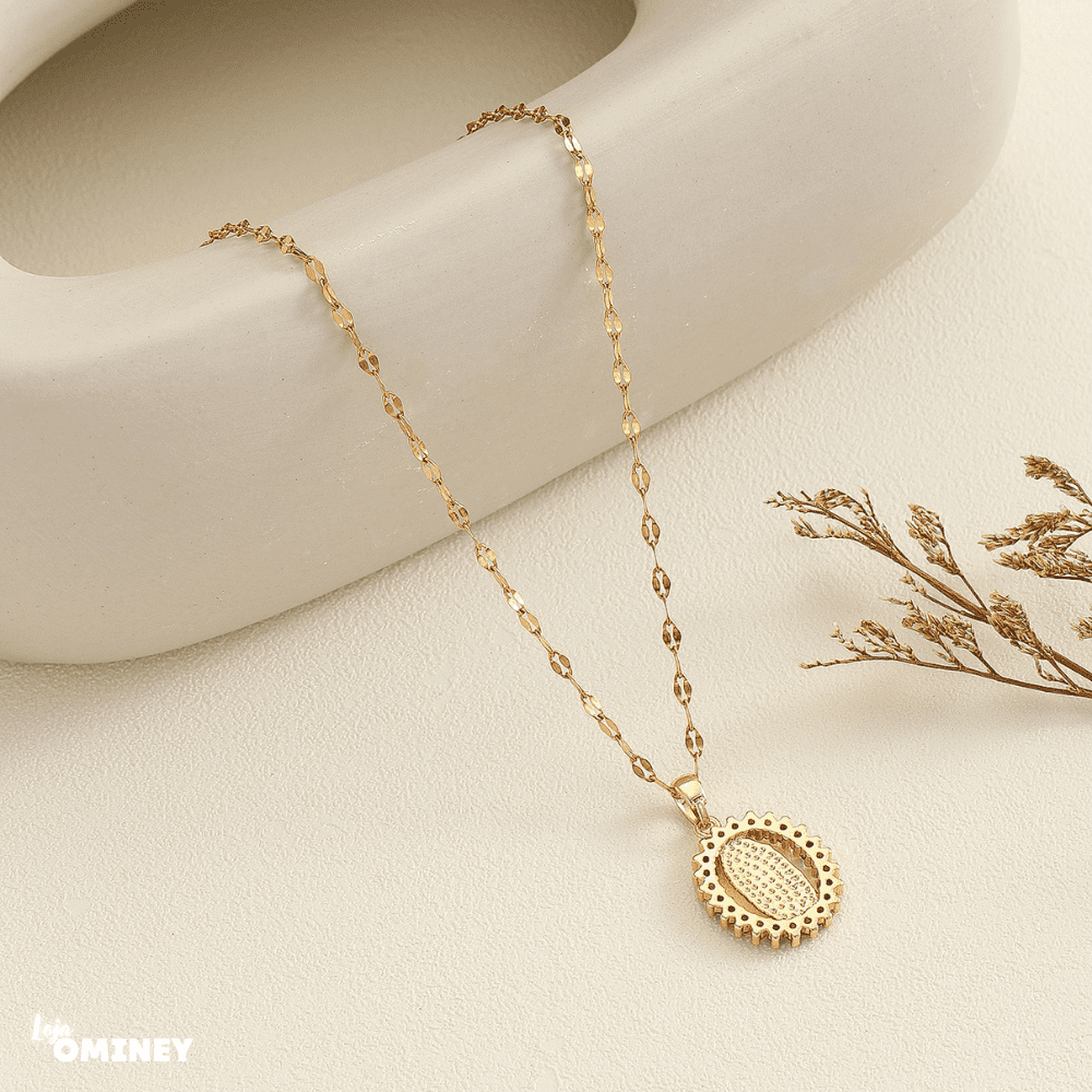 Colar Santa Maria Artesanal - Ouro 18k