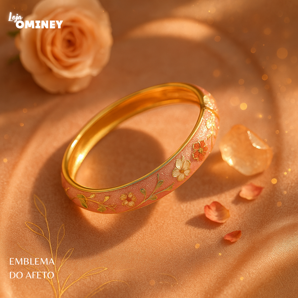 Coleção de Braceletes - Códigos em Cloisonné