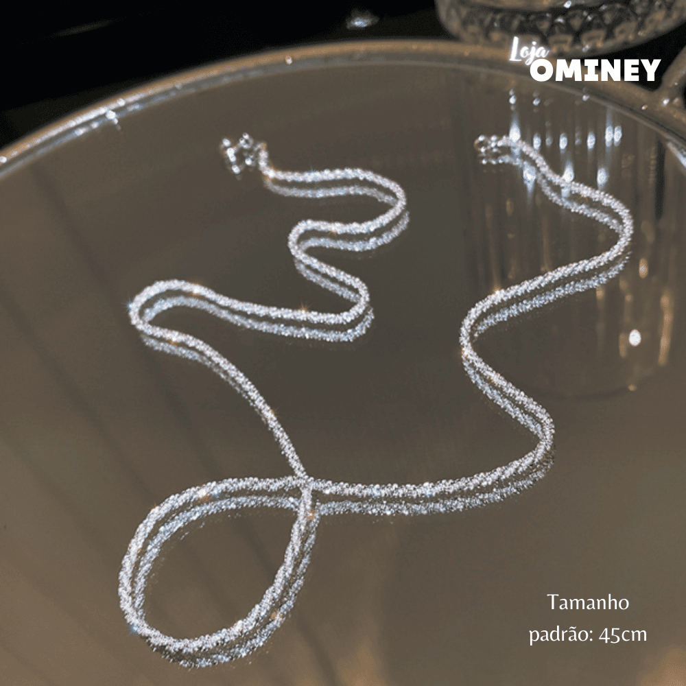 Colar Cintilante Esterlina 925 RIVIERA