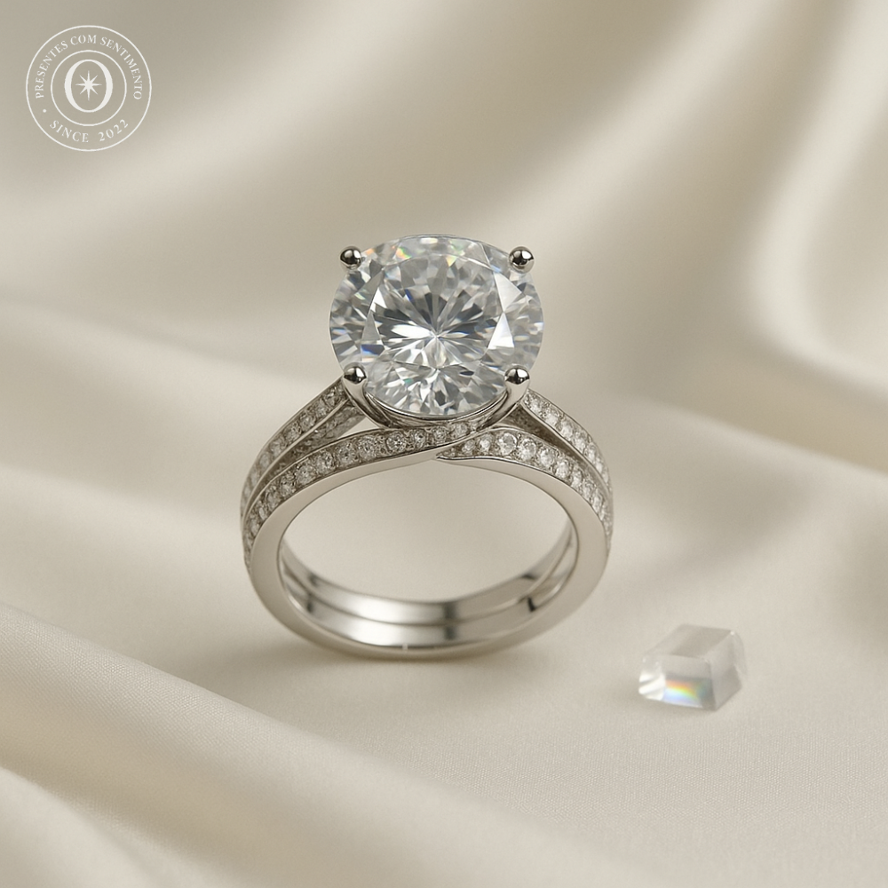 Aliança Majestade - Prata 925