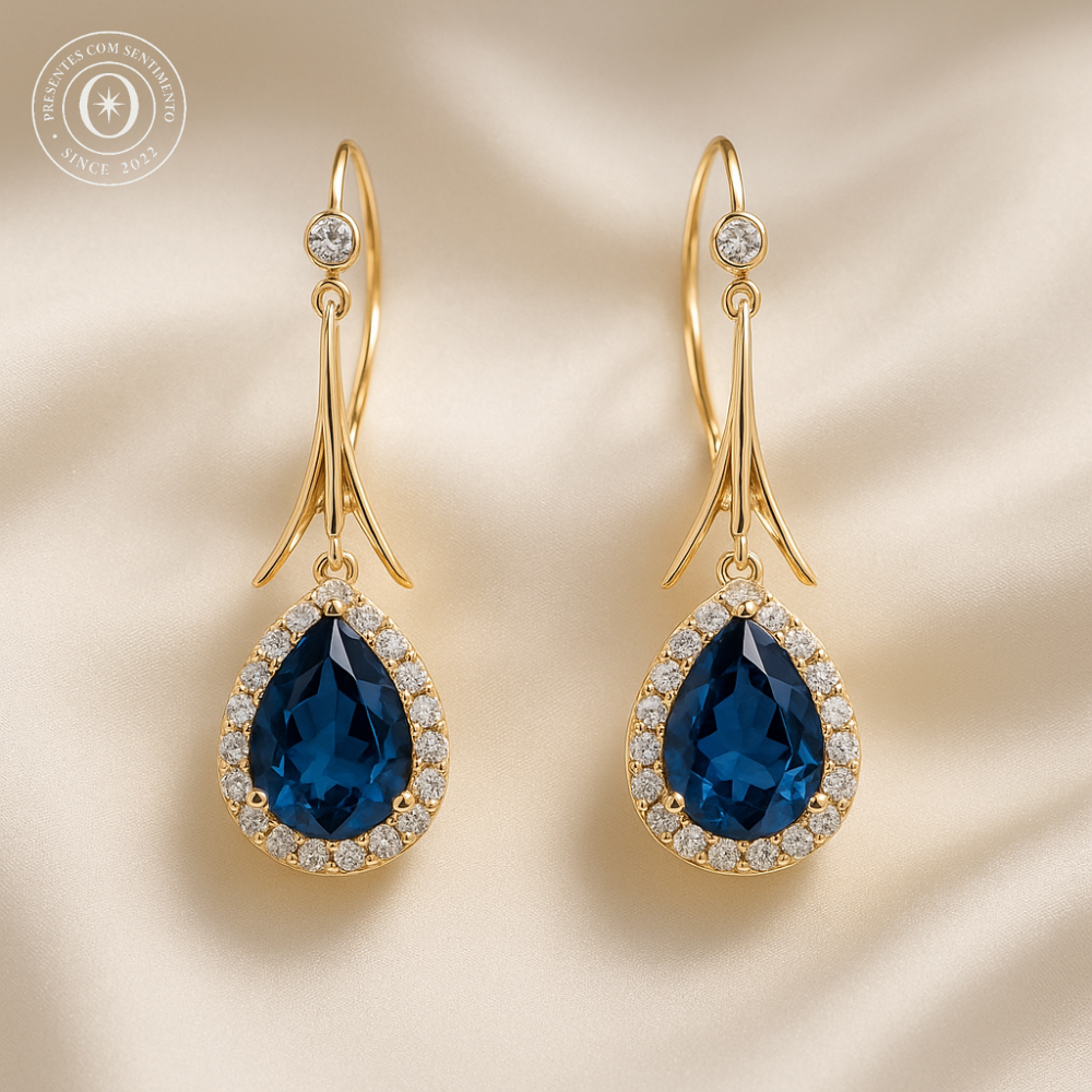 Par de brincos Charlotte