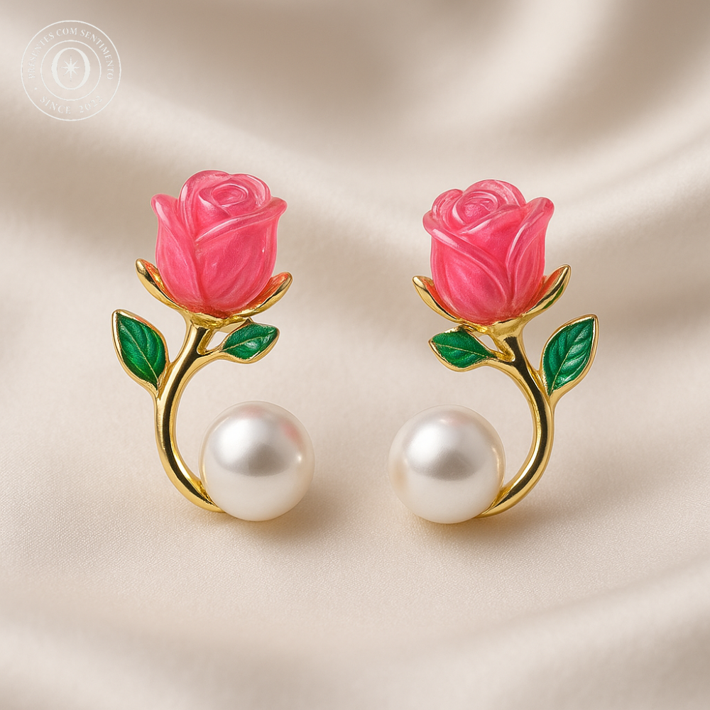 Coleção De Brincos Magnéticos Florescer Divino