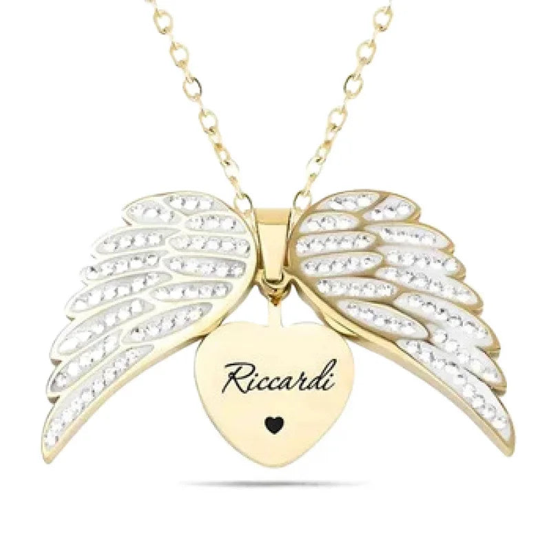 Colar Asas do Amor – O presente que guarda um nome no coração