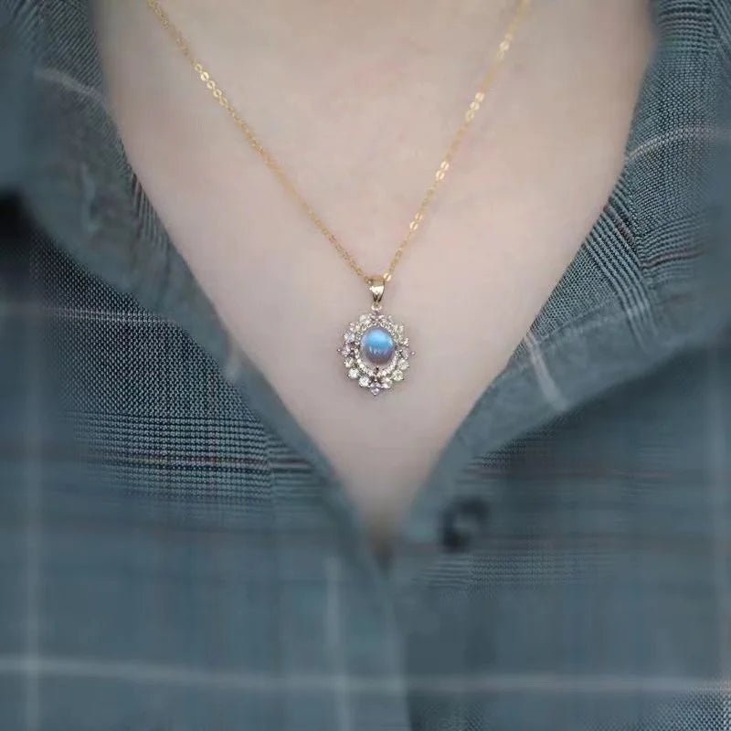 Colar de Ouro - Aurora Celestial