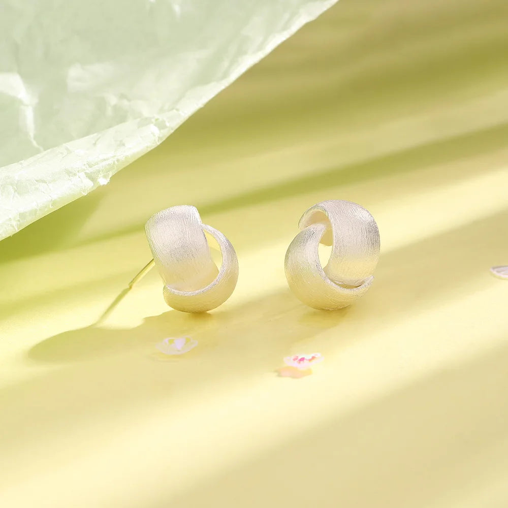 Brincos Elo Escovado