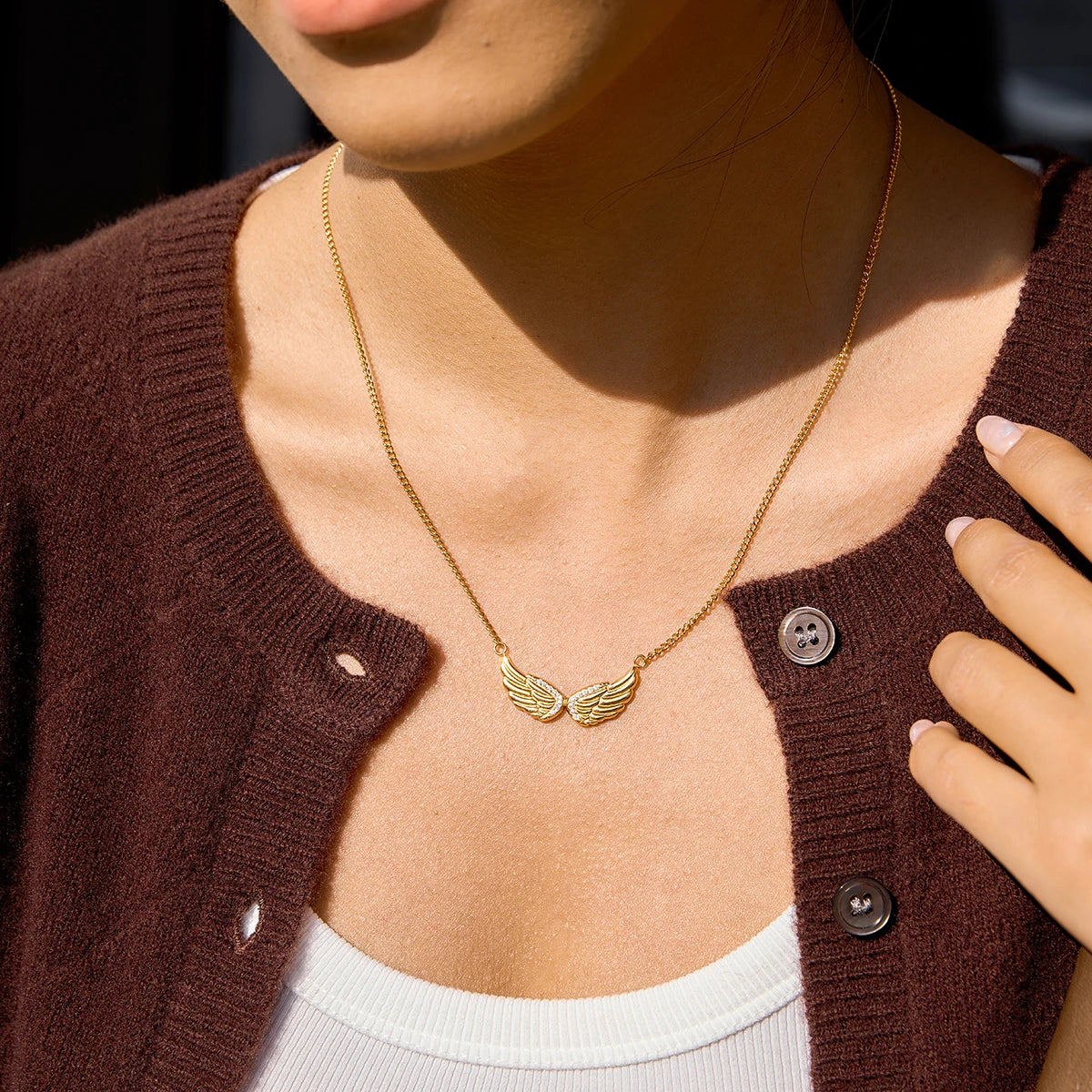 Colar em Ouro - Sustentar
