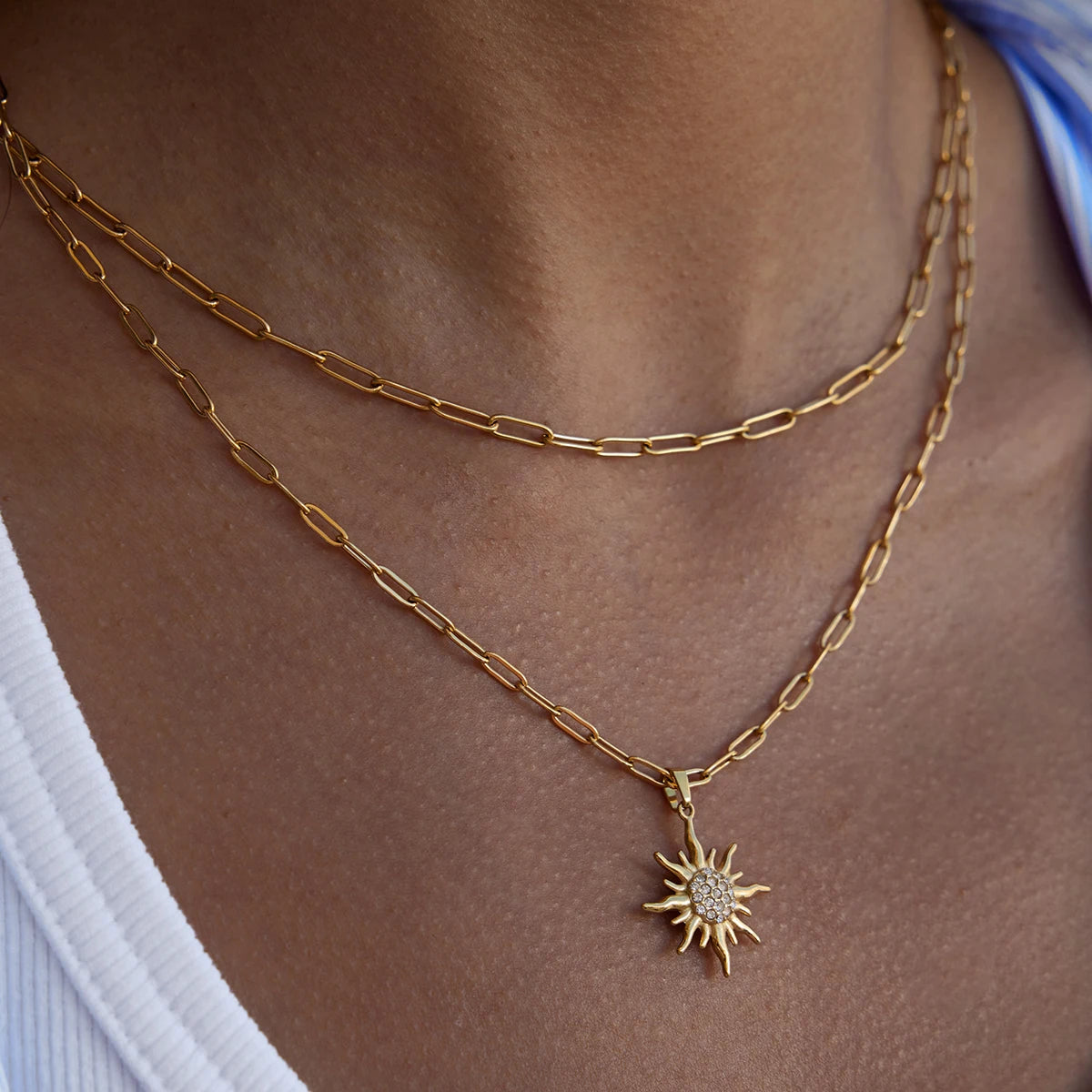 Colar em Ouro - Horizonte Dourado