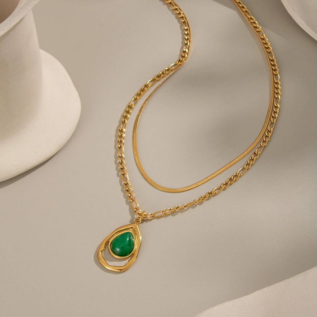 Colar de Ouro - Dueto Verde