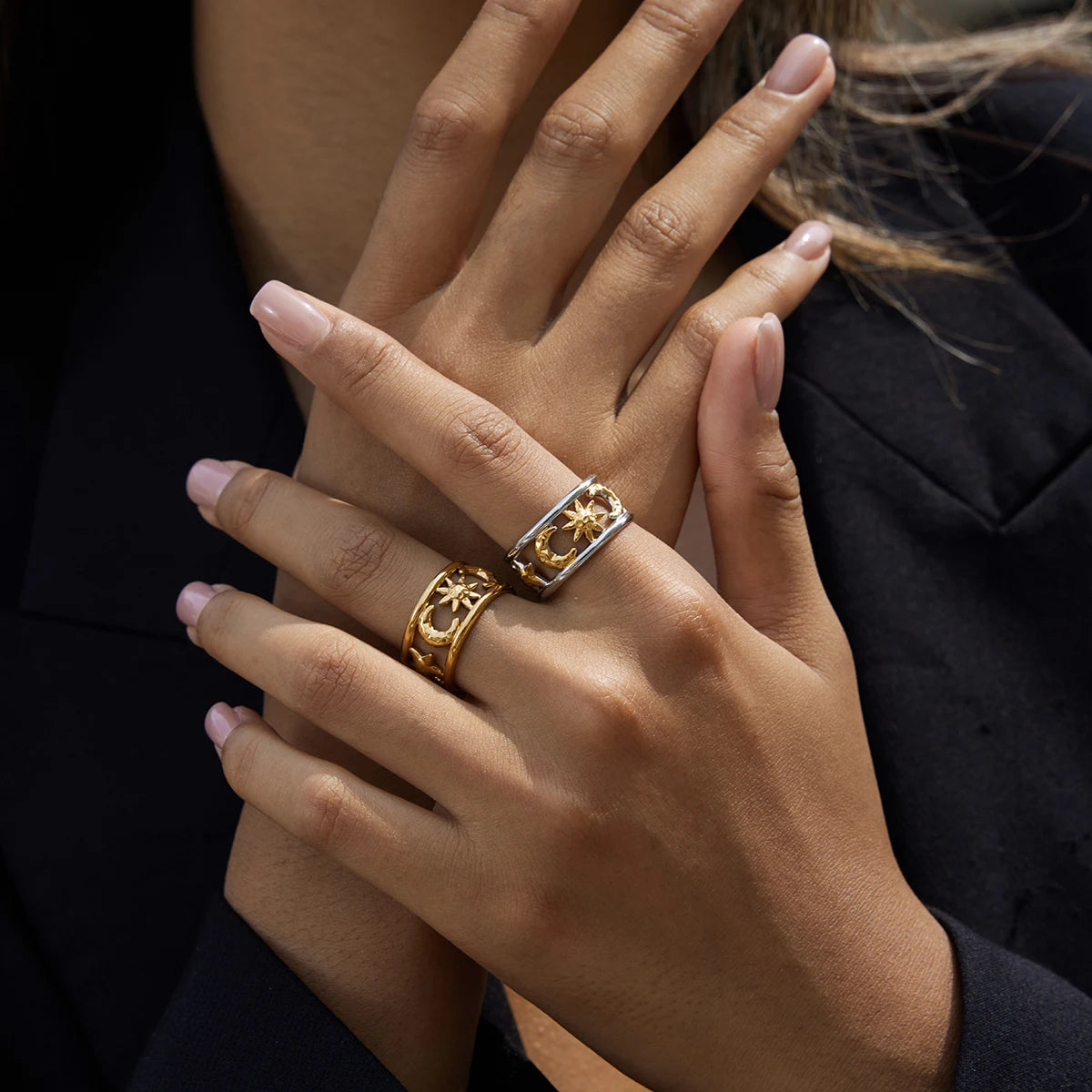 Anel Círculo Astral