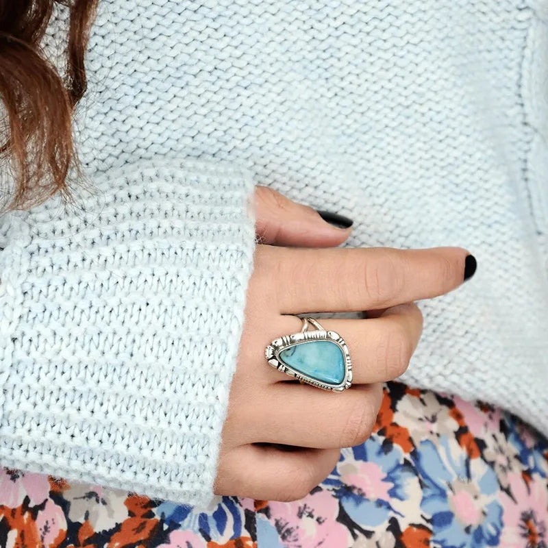 Anel Geometria da Cianita