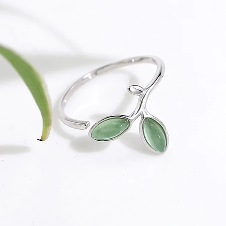 Anel Folhas do Recomeço