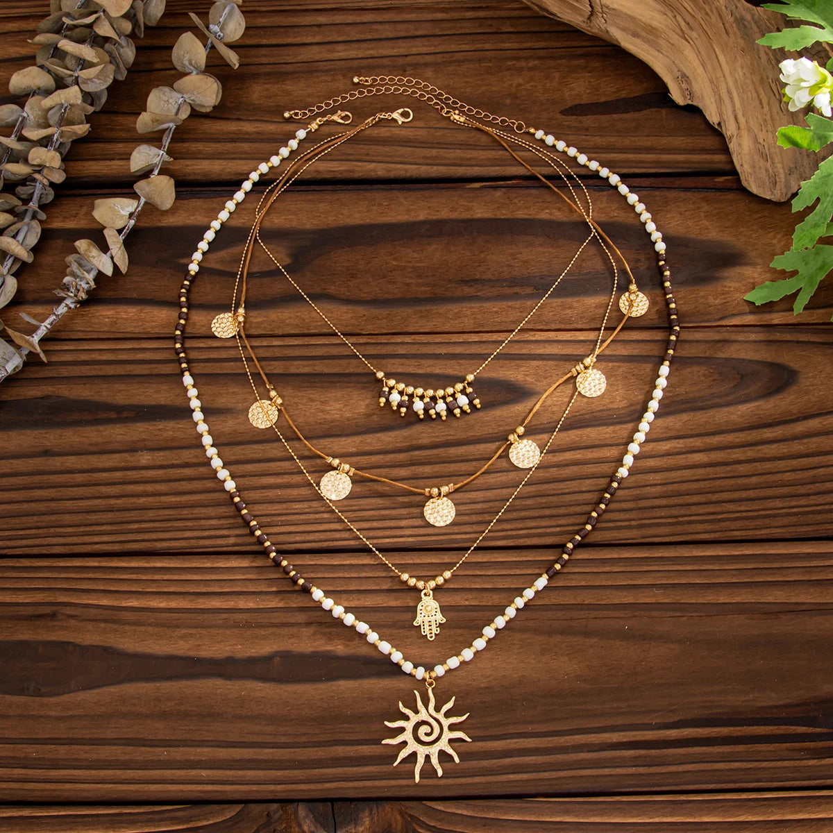 Conjunto 2 Colares em 1 - Caminhos do Sol