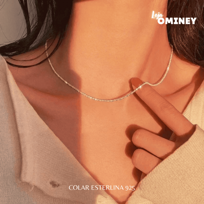 Colar Cintilante Esmeralda | Prata 925