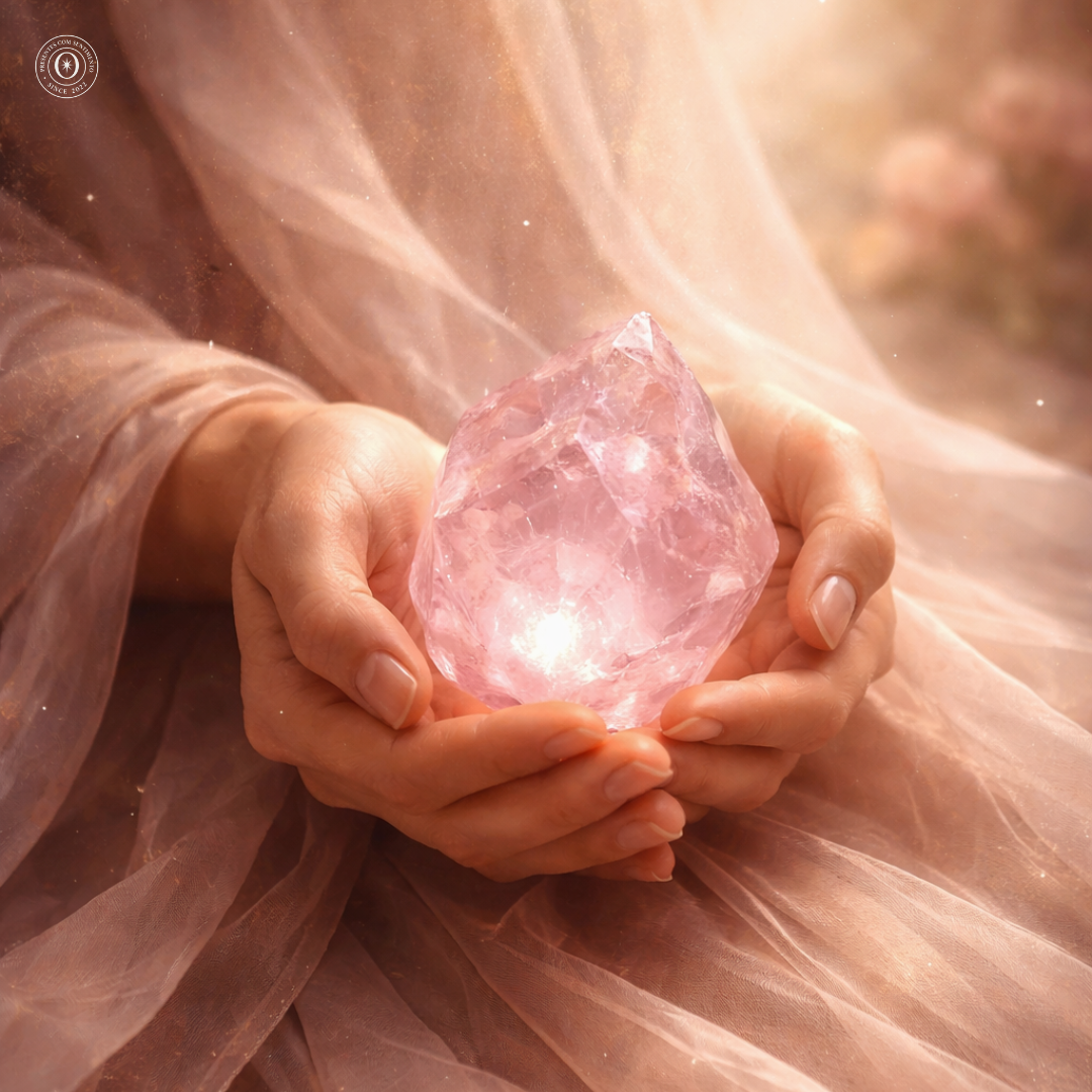 Quartzo rosa: história, significado e o símbolo ancestral da conexão humana