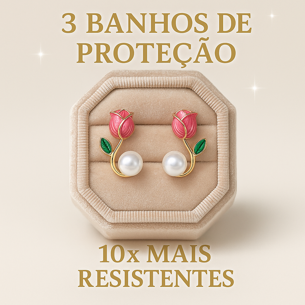 Coleção De Brincos Magnéticos Florescer Divino