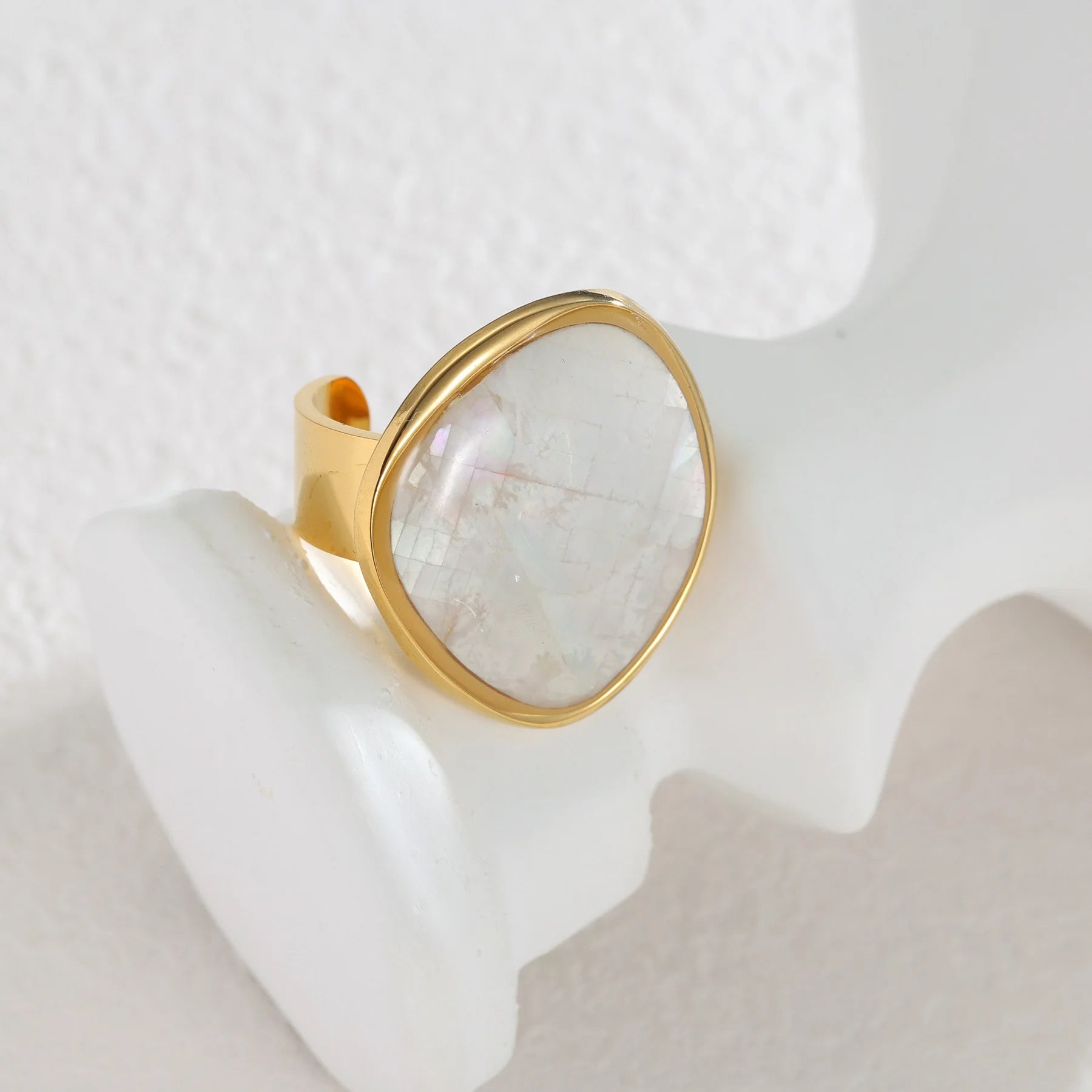 Anéis Véu Iridescente