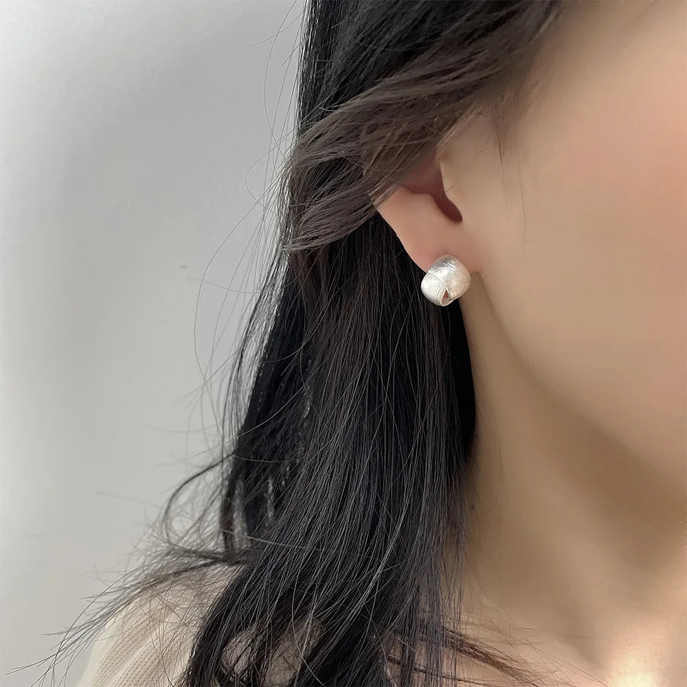 Brincos Elo Escovado