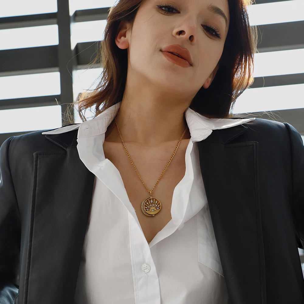 Colar em Ouro - Eixo da Aurora