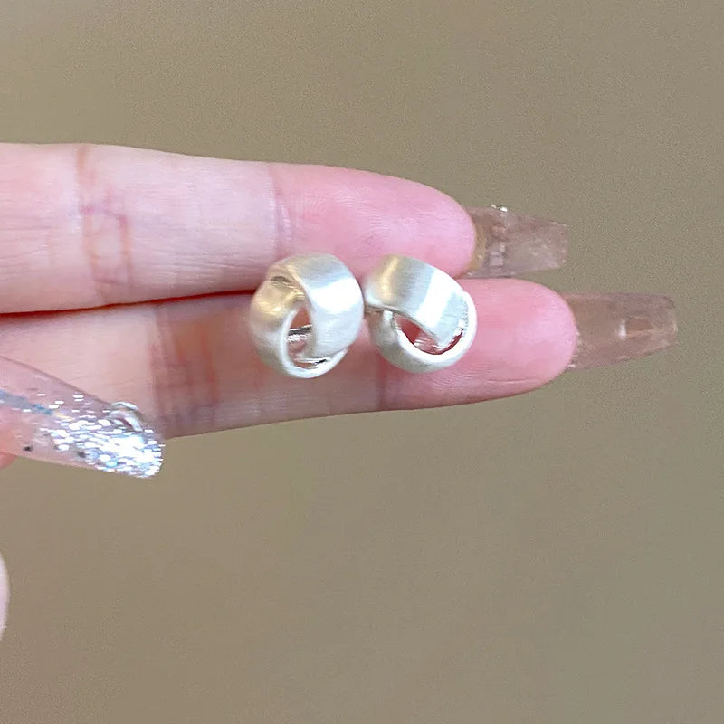 Brincos Elo Escovado