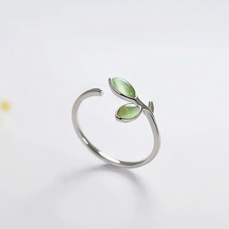 Anel Folhas do Recomeço