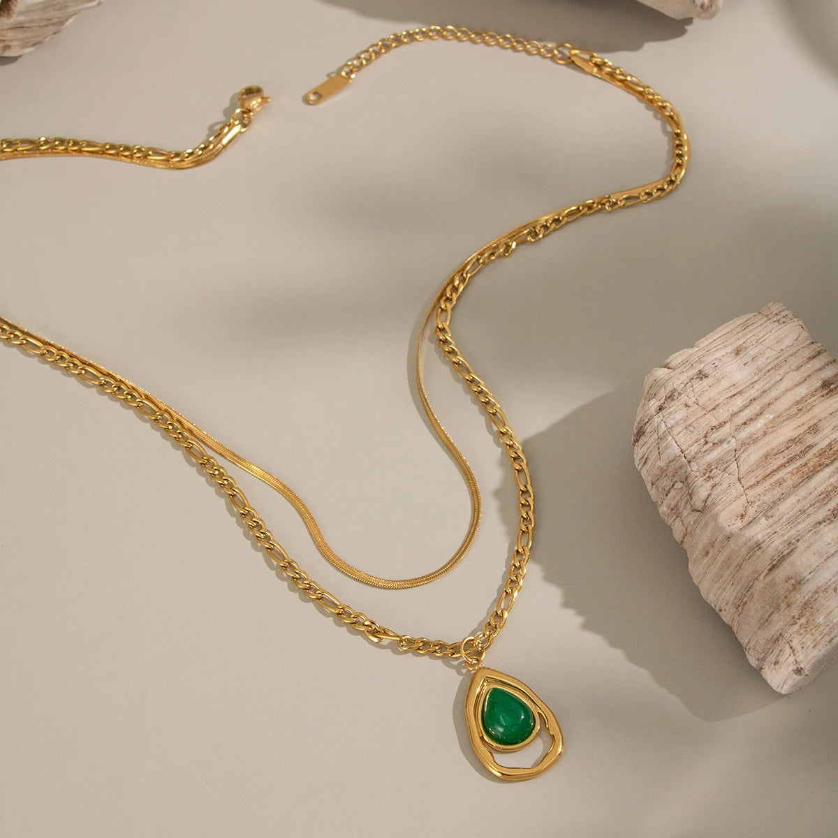 Colar de Ouro - Dueto Verde