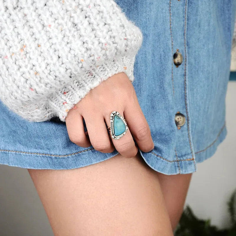 Anel Geometria da Cianita