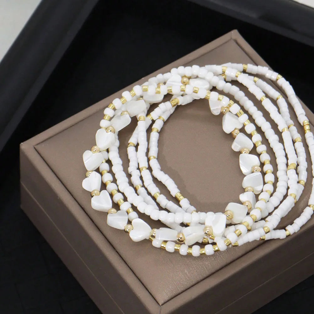 Conjunto 6 Pulseiras - Harmonia Clara