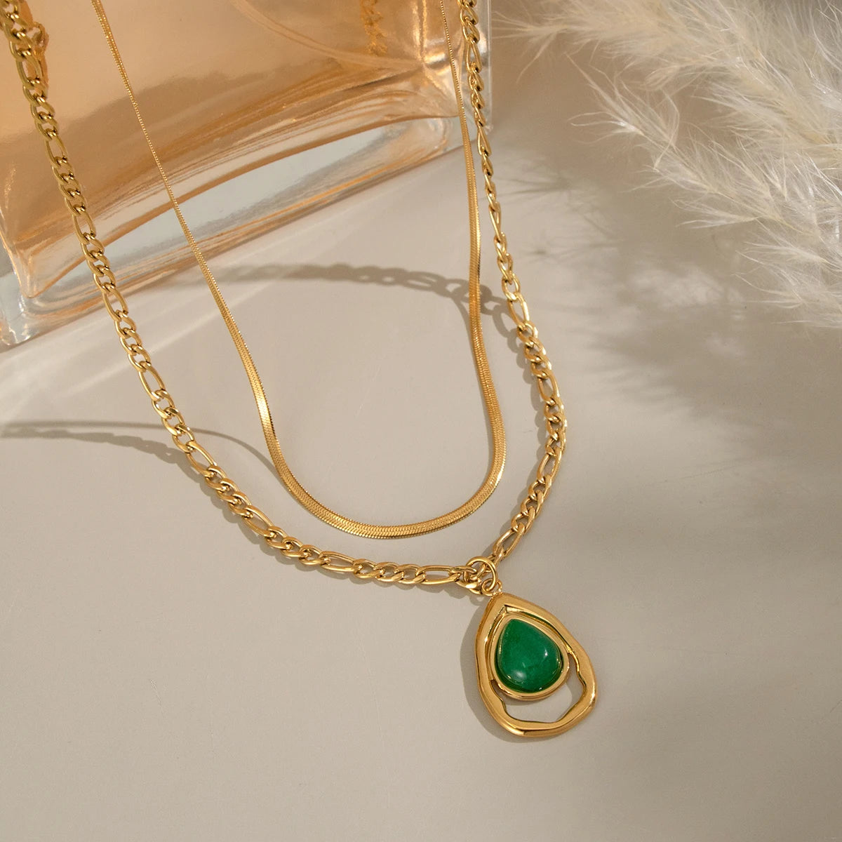 Colar de Ouro - Dueto Verde